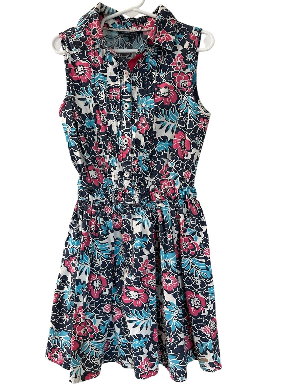Tommy Hilfiger Sleeveless Girls Floral Dress